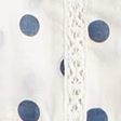 Blue polka dot