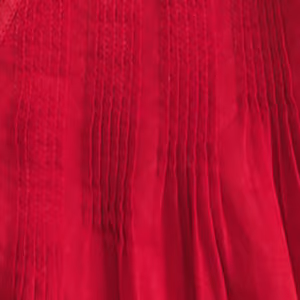 Fiery red