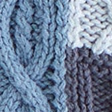 Light blue pattern