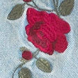 Light wash embroidery
