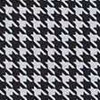 Black Houndstooth