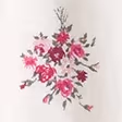 Cream floral